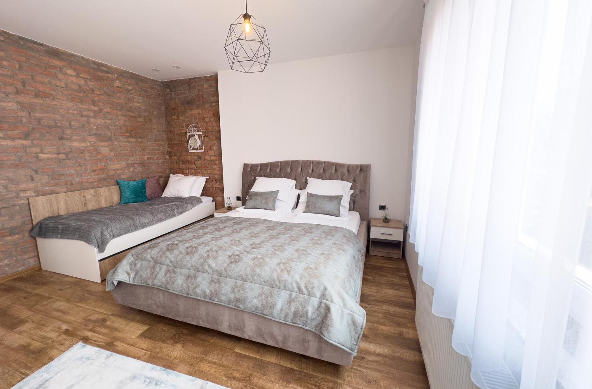 Luxurious And Cosy Brick Apartment - Free Private Parking Sarajevo Exteriör bild